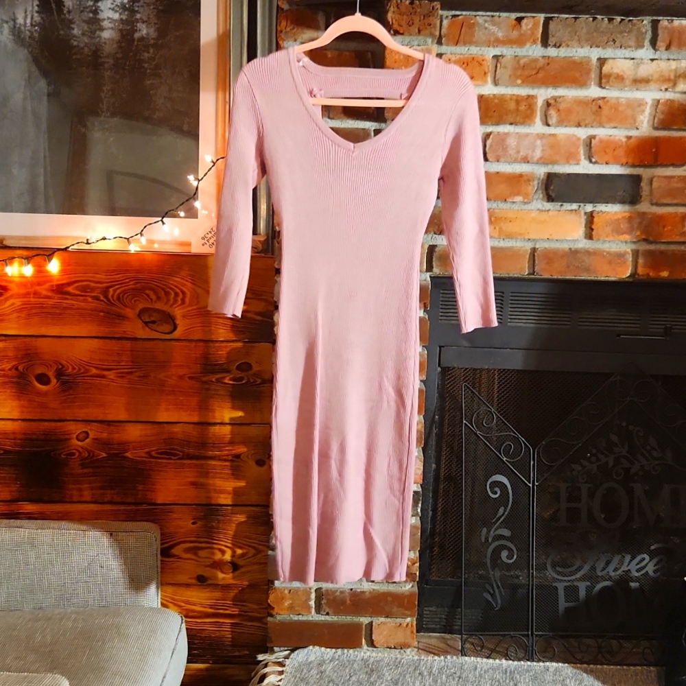 Pink dress